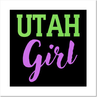 Utah Girl Posters and Art